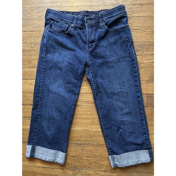 LEVI’S 525 Perfect Waist Mid-Rise Cropped Jeans sz 6 - Picture 1 of 9
